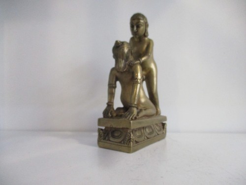 Figur aus bronze messing - aus,