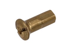 Speichennippel M4 Messing