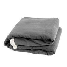 Vendôme Sherpa Decke mit Lammfelloptik - Charcoal