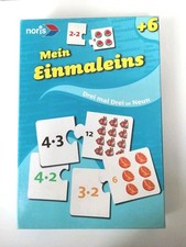 Mein Einmaleins, Spiel, Puzzle, ab 6 Jahre, Noris, Deutsch, 2007, komplett 