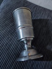 Zinnbecher Reinzinn glatt Trinkbecher Einzelstück für Sammler zum Schnäppchenpre