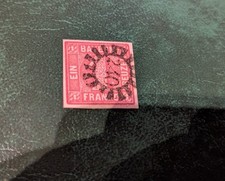 Bayern 1 Kreuzer rosa Mi.-Nr