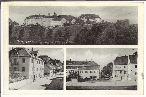 Mallersdorf ansichtskarte - mallersdorf,,