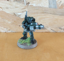 Warhammer 40k Imperial Guard Kasrkin with Grenade Launcher Metall bemalt