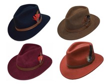 PJ Powell Stetson Style Hut Wollfilz teflonbeschichtet 