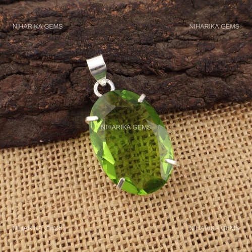 Oval peridot stein 925 - oval,