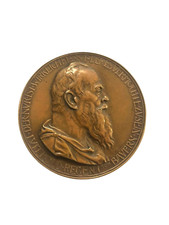 Bayern Br-Medaille 1904 Prinzregent Luitpold Spruchmedaille Adam und Eva