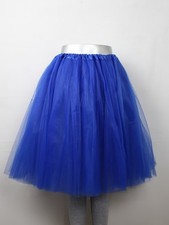 6 Lagen Tutu Ballettrock Tüllrock Rock Petticoat Party Kostüm nicht blickdicht