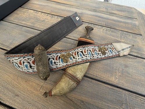 Arabischer jambiya dolch - arabischer, mit