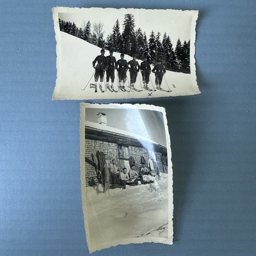 Foto wehrmacht skirennen - 2x,