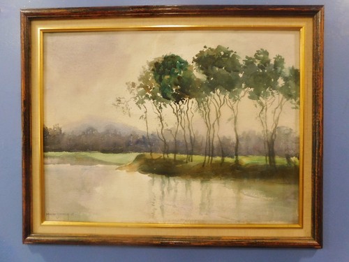 1957 tonalist impressionist - 1957,