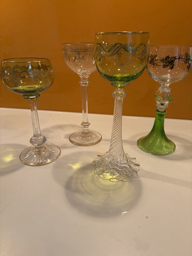 Jugendstil weingläser - jugendstil,