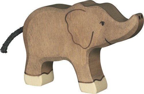 Holztiger elefant aus holz - holztiger,
