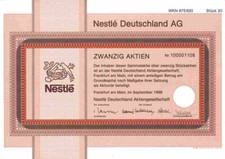 Nestle Deutschland AG 1999 Maggi Herta Schoeller Libby Sarotti Alpenmilch Herta