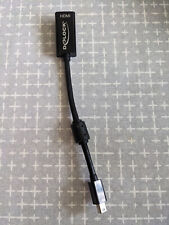 DELOCK ADAPTER MINI DISPLAYPORT 1.1 STECKER AUF HDMI BUCHSE PASSIV SCHWARZ PZ958