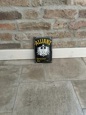 Antikes Emailschild Allianz