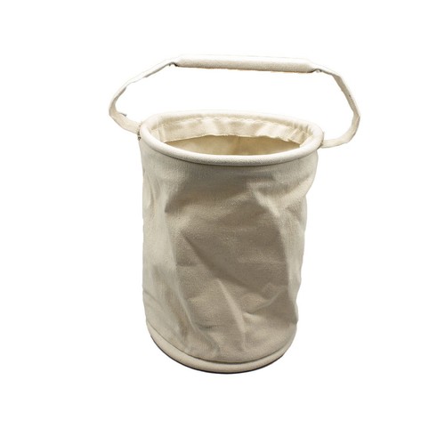 Eimer aus segeltuch leinen - eimer,