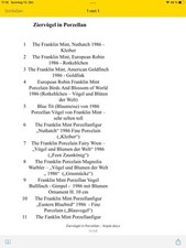 Sammelauflösung - großer Setzkasten mit 11 THE FRANKLIN MINT bird Vögel