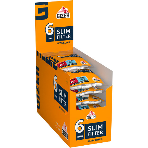 Gizeh filter 6mm 120 - filter, st.