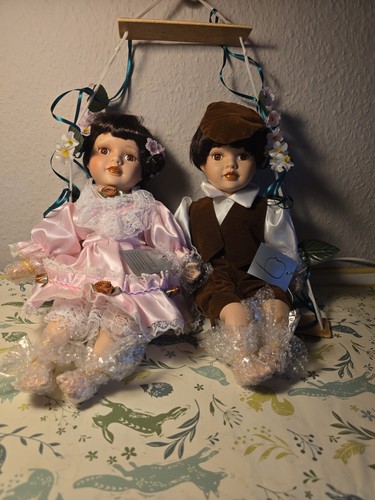 Porzellanpuppen pärchen auf - pärchen,
