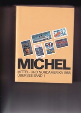 Michel Briefmarkenkatalog MITTEL-UND NORDAMERIKA 1988 ÜBERSEE BAND 1, wie neu