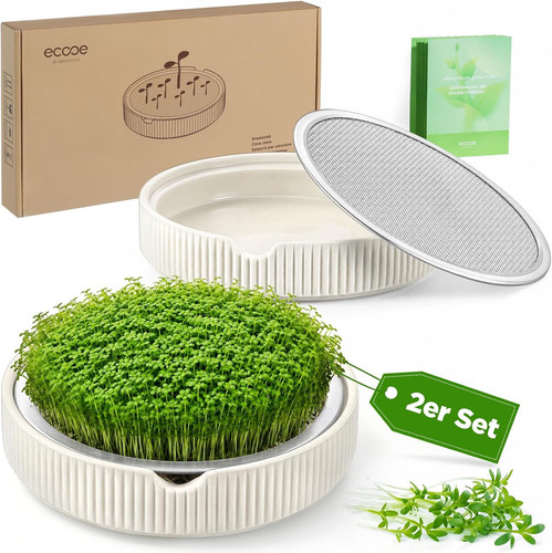 Kresse anzuchtschalen set - anzuchtschalen, mit
