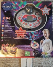 VTech 9in1 Kidi Super Star Karaoke Light Show,Mikrophon mit Ständer,TOP!