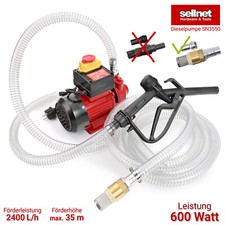 Dieselpumpe 230V 35l/min 600W