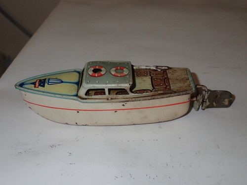Altes blechboot von arnold - altes,