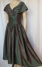 Laura Ashley Kleid 38 40 grün