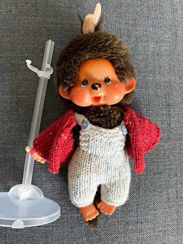 Monchhichi mädchen mit rotem - monchhichi,
