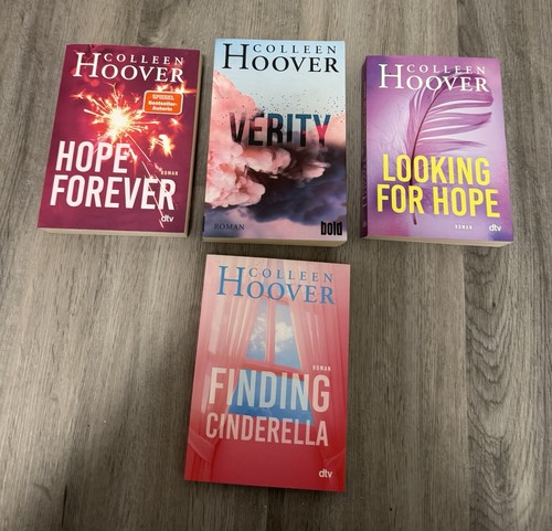 Colleen hoover taschenbuch - hoover, 4x