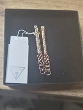 Rosegoldene Guess Ohrringe mit