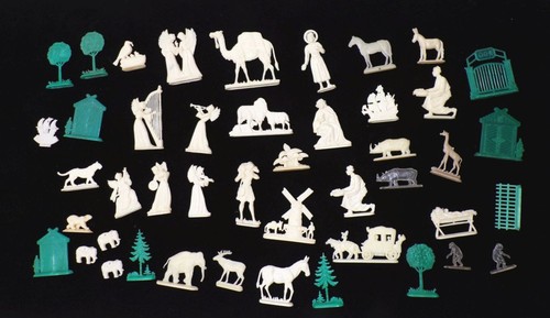 Lot alter margarinefiguren - lot,