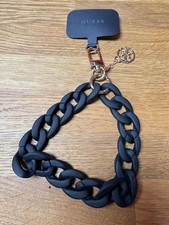 Handyzubehör GUESS - Gelenkhalterung mit Schlüsselanhänger  schwarz / gold