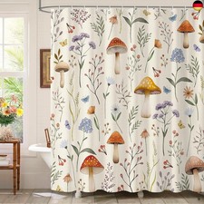 Duschvorhang Bunt Pilze 180 x