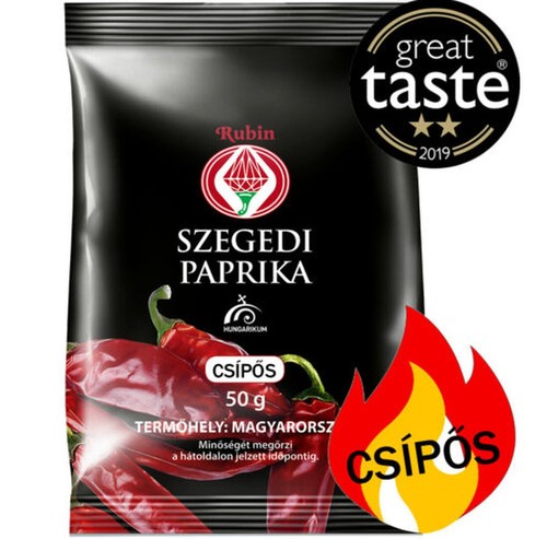 Rubin paprikapulver aus - paprikapulver, szeged