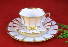 FÜRSTENBERG Grecque ATHENA - 1 Kaffee.-/ Teegedeck