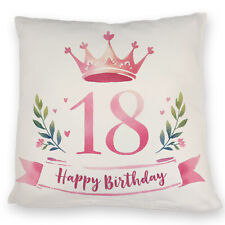 Happy Birthday 18 Krone Kissen