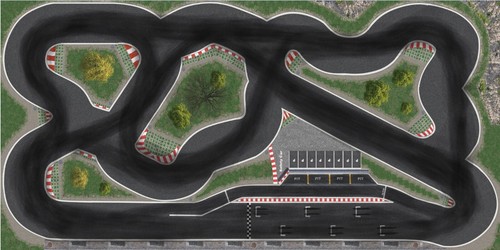 Neu racetrack rennstrecke - racetrack, +