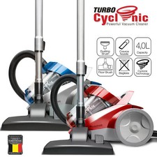 900 Watt Multi-Zyklon Staubsauger, beutellos, Hepa Filter, Saugkraft Bodensauger