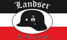 Fahne Flagge Landser in Treue