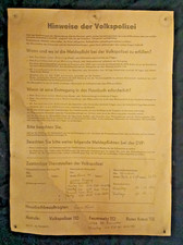 Aushang " Hinweise der