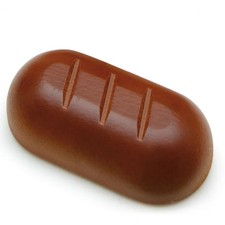 Erzi Brot braun, aus Holz