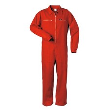 Herren Arbeitsanzug Arbeitsoverall Jumpsuit Blaumann Baumwolle Rot