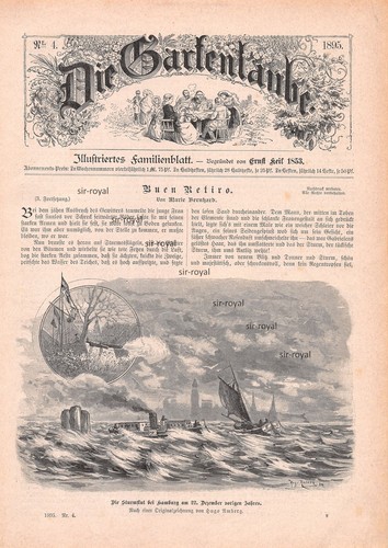 Sturmflut bei hamburg 1894 - bei,