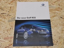 VW GOLF R32  PROSPEKT  8/2005