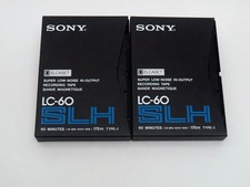 2x Sony Elcaset SLH LC-60
