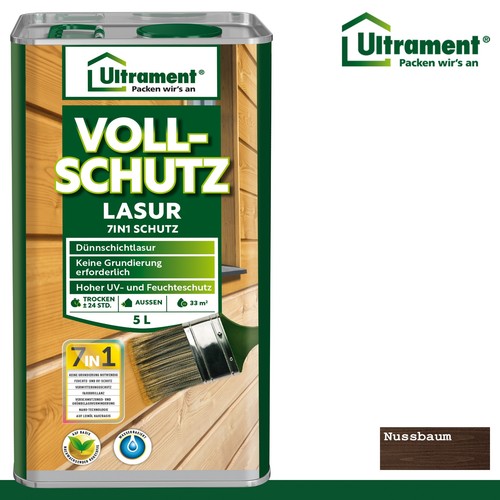 Ultrament vollschutz lasur - 5, l