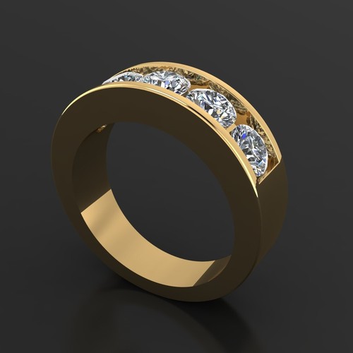 Herren karat rundschliff - herren, 3